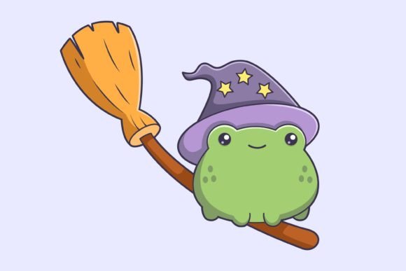 Download Cute Frog Character Design Illustration - Frog character Collection